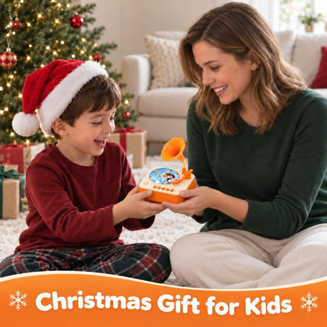Mini Phonograph for Kids