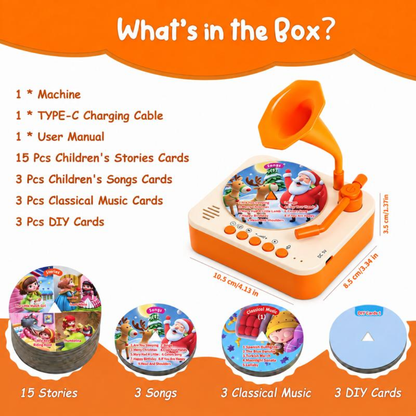 Mini Phonograph for Kids
