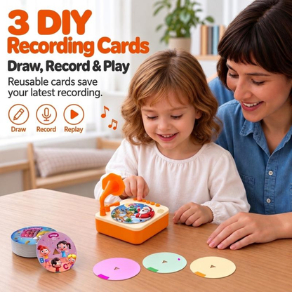 Mini Phonograph for Kids